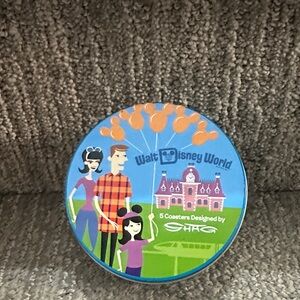 SHAG 40th Anniversary Walt Disney World Set Of 5 Coasters